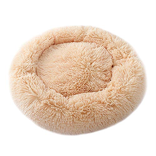 TVMALL – Panier rond en polaire pour animal de...