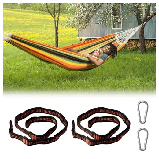 2 Pezzi Sangle Hamac, 1 m X 2,5 cm Arancia Cinghie per Amaca, Max 200 kg la Campeggio Accessori per Amaca Cinghie, Campeggio da Altalena Sospensione per Albero, Adatte per Viaggi, Altalena per Amaca