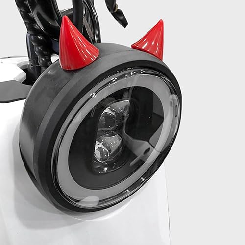 Miniatura 8 de 4 cuernos de diablo para casco, accesorios reutilizables, cuernos decorativos para ciclismo, esquí y patinaje