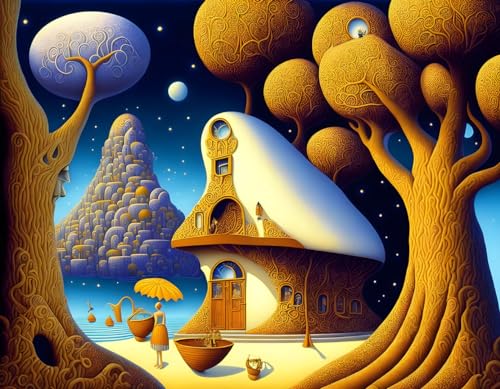 The Morning House affiche sur toile SERENDIPITP 58x90cm pour illuminer le mur de votre salon
