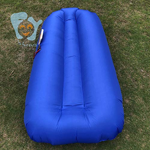 Lafuncosa poltrona inflável para acampamento ao ar livre poltrona inflável inflável para sofá rede i