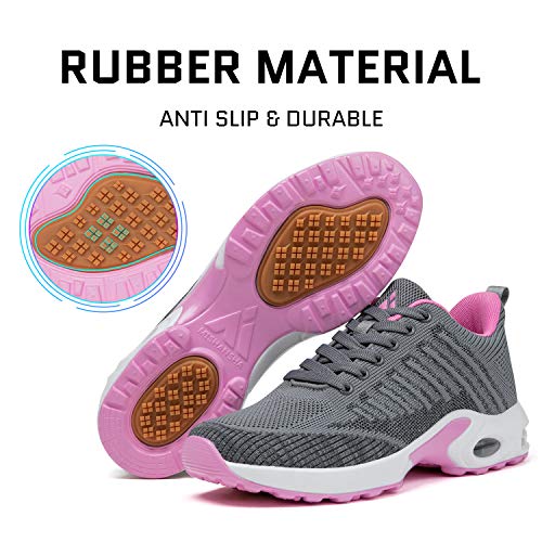 Image of Mishansha Womens Sneakers Air Cushion Running Tennis Shoes Women Lightweight Arch Support Walking Shoes