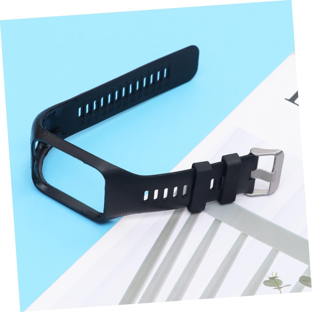 PartyKindom 3stücke Ersatz-silikon-armband Für Runner Spark Spark Golfer Verstellbares Ergonomisches Design Schwarz Für Fitness-tracker Und Sportuhren