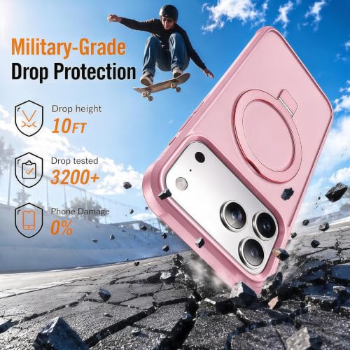 Image of for iPhone 18 Pro Max & iPhone 17 Pro Max Case with Stand,Pink