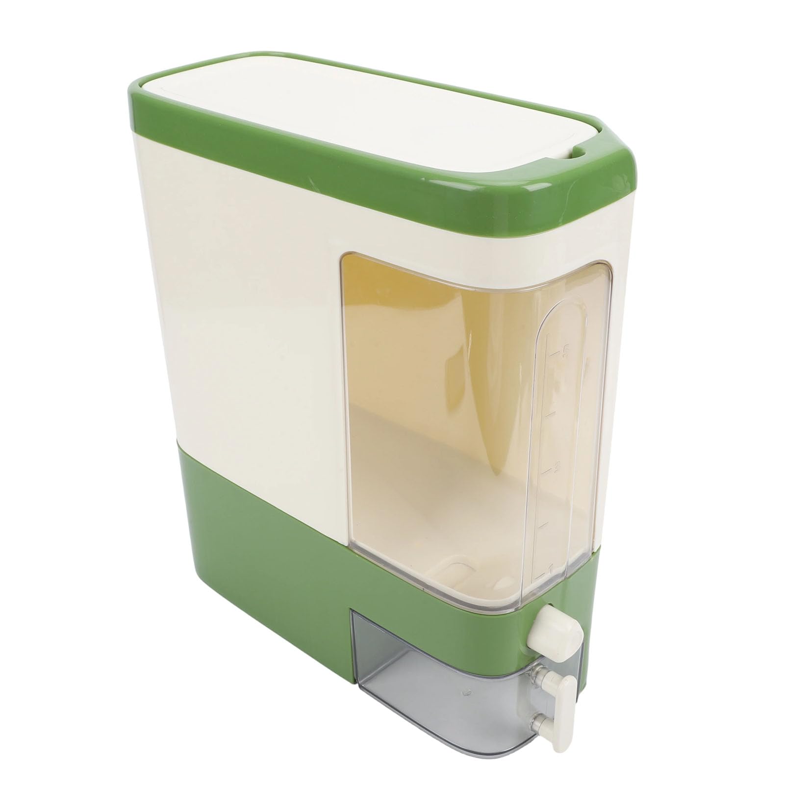 Dispenser Di Riso, Contenitore Per La Conservazione Del Riso A Prova Di Umidità, Contenitore Per Alimenti Secchi Salvaspazio Con Misurino, Stoccaggio Versatile, Ideale Per, Dispensa, Casa