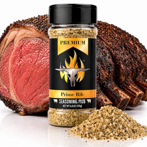 Image of Gourmet Prime Rib Seasoning | Prime Rib Rub for Prime Rib Roasts, Briskets, Steaks, Burgers and Beef | Runnin' Wild Foods, 6.8 ounces