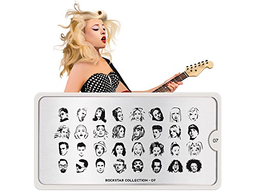 Moyou Stamping Schablone - Rockstar 07