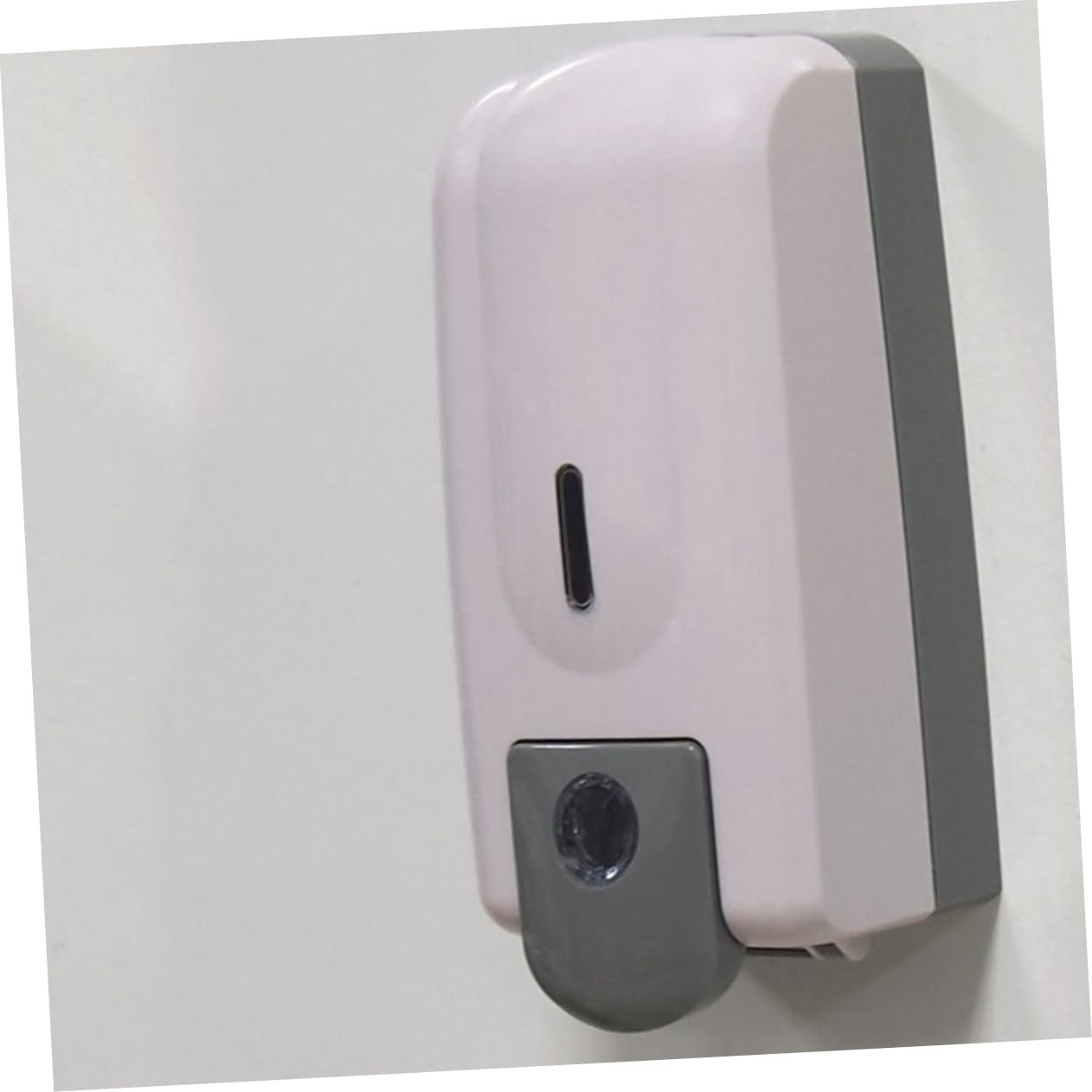VALICLUD Porta Saponi da Parete Dispenser Sapone Liquido Ricaricabile Contenitore Vuoto per Shampoo Balsamo Adatto Casa Hotel Bagni Pubblici Bianco