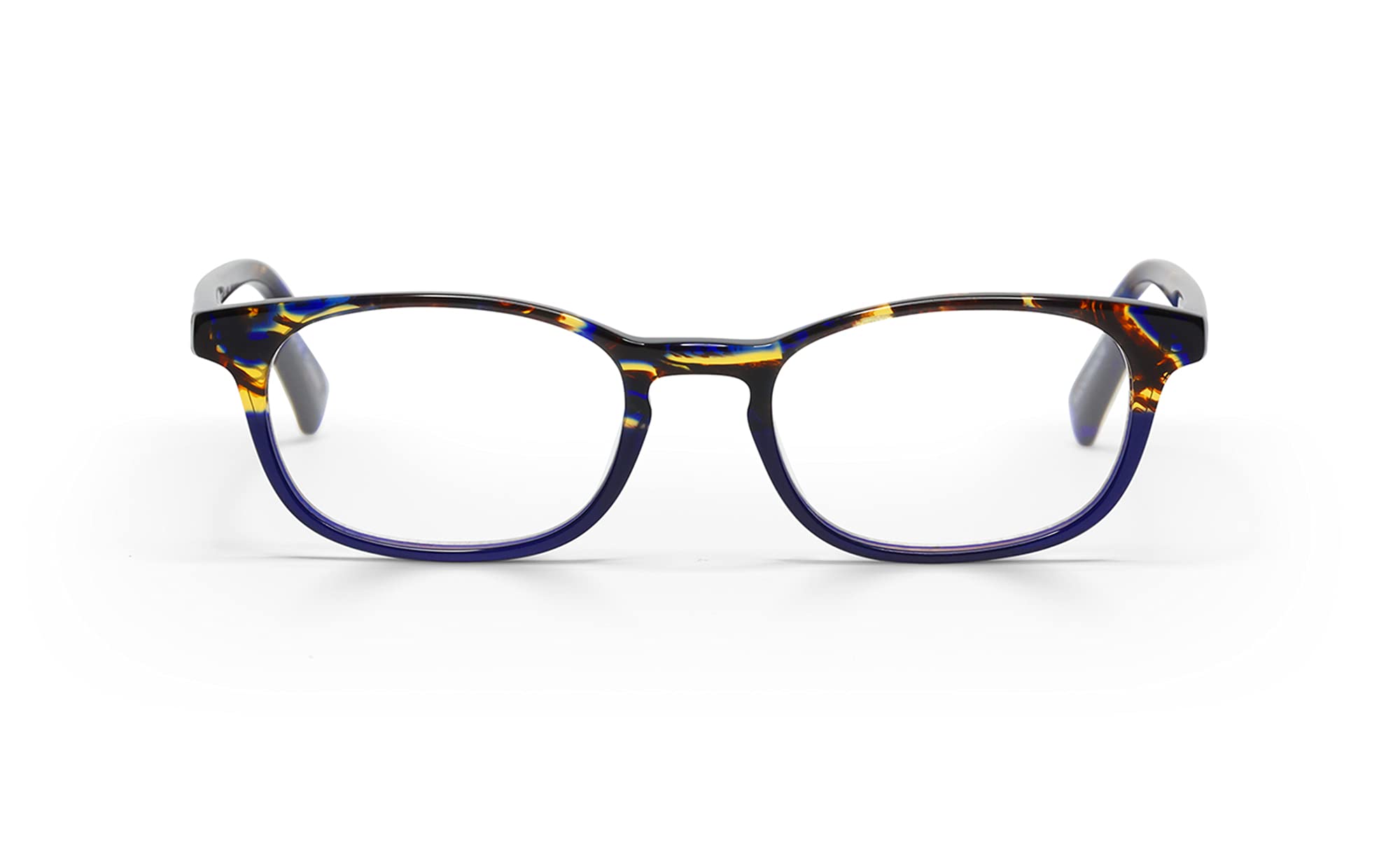 eyebobs - On Board | Premium Reading Glasses for Men and Women | Rectangle Frame for Average Faces | Available in 0.0x - 4.0x