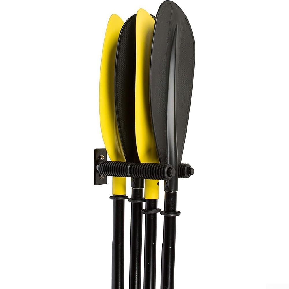 Kajak Kanu Paddel Lagerregal, Kajak Lagerung Paddle Board Rack, Paddelhalter Organizer, Wandmontage, robustes Kajak Lagerregal