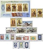 United Kingdom - Isle of Man 74-91 (Complete.Issue.) Volume 1976 completeett 1976 U.S., Horses, Art, Christmas (Stamps for Collectors)