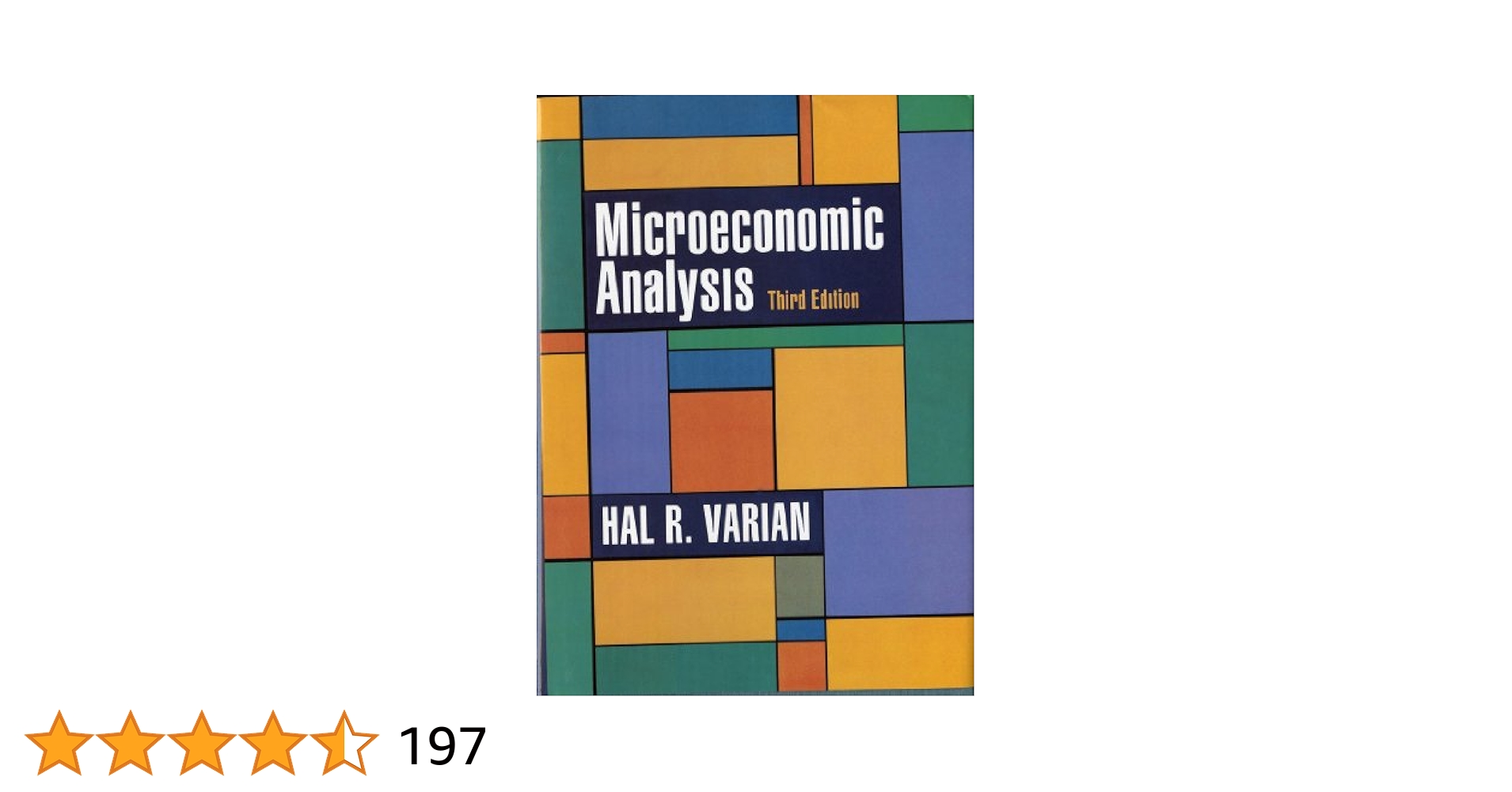 洋書 Microeconomic Analysis Third Edition Microeconomic Analysis 3rd Edition By Hal Varian - The CSS Point