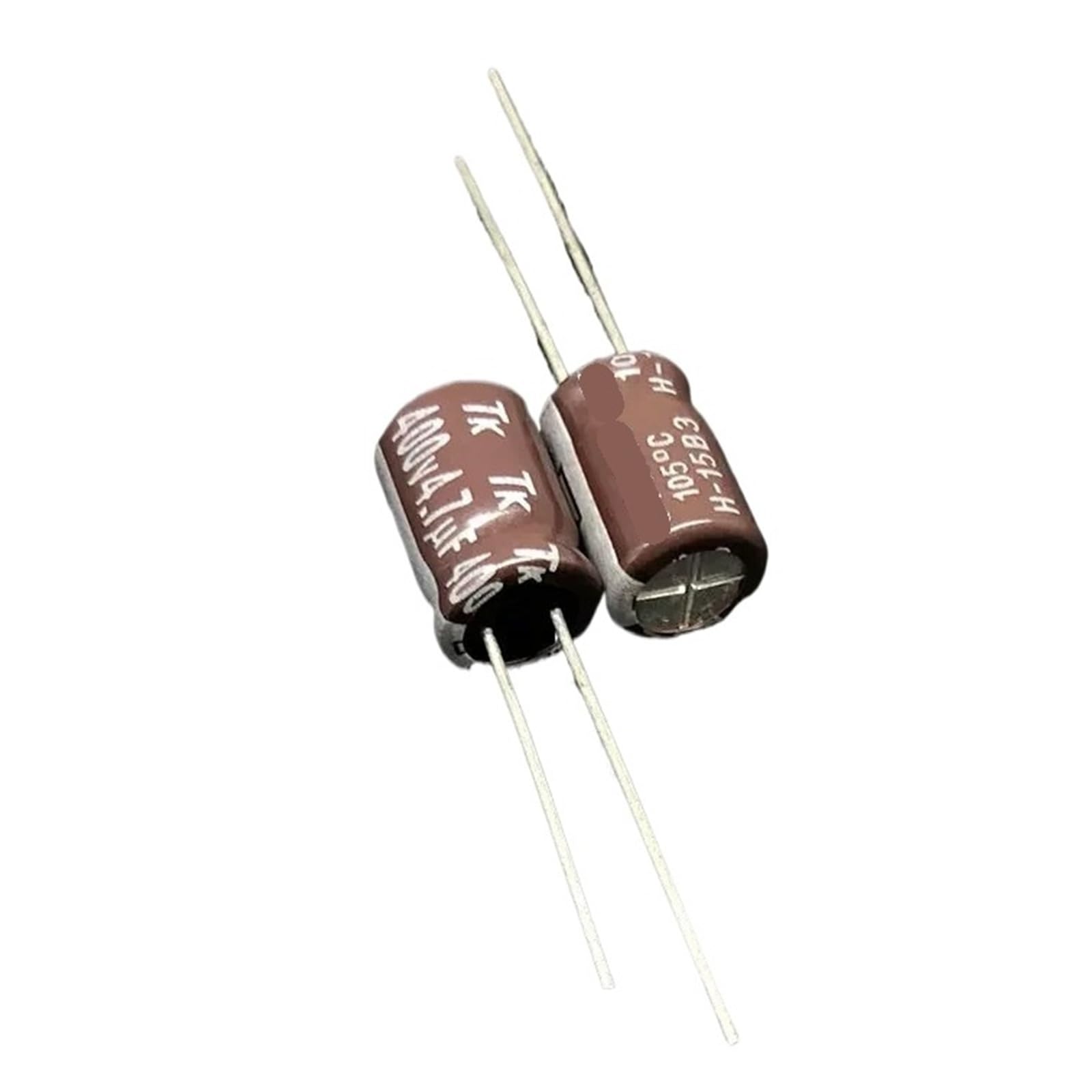 Condensateurs 4,7 uF 400V TK 8x12mm pour réparations électroniques