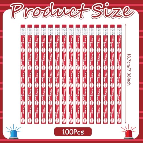 Lápices con borrador temática seguridad 100 pcs miniatura 2