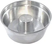Forma Para Bolo Pudim Nº 18 Assadeira Em Aluminío Com Cone Para Fornos Airfryer Tamanho Bolo Padaria Tradicional
