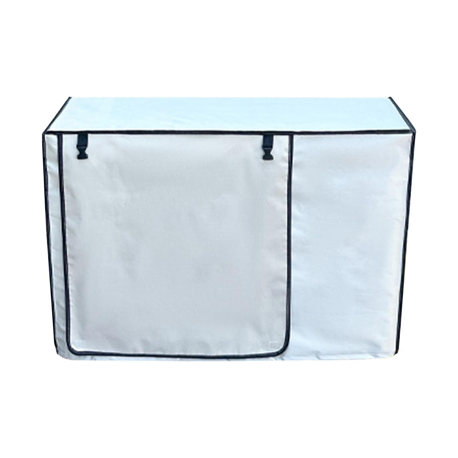 air Conditioner cover | Oxford Leaves Guard Sun Protective AC Unit Cover Sun Shade for air Conditioning