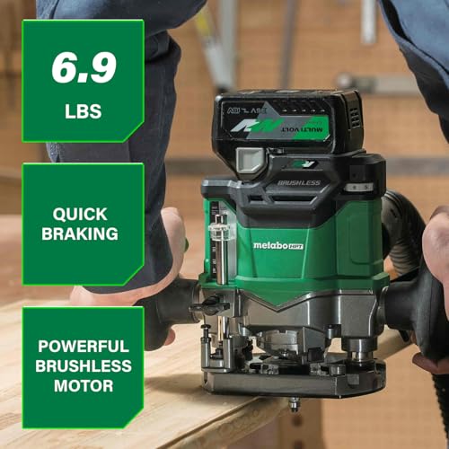 Metabo HPT M3612DA Cordless Plunge Router