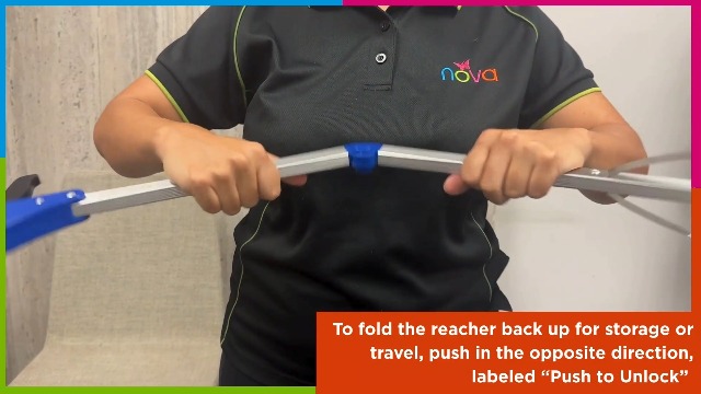 Amazon.com: NOVA 32” Folding Reacher Grabber Tool – Lightweight