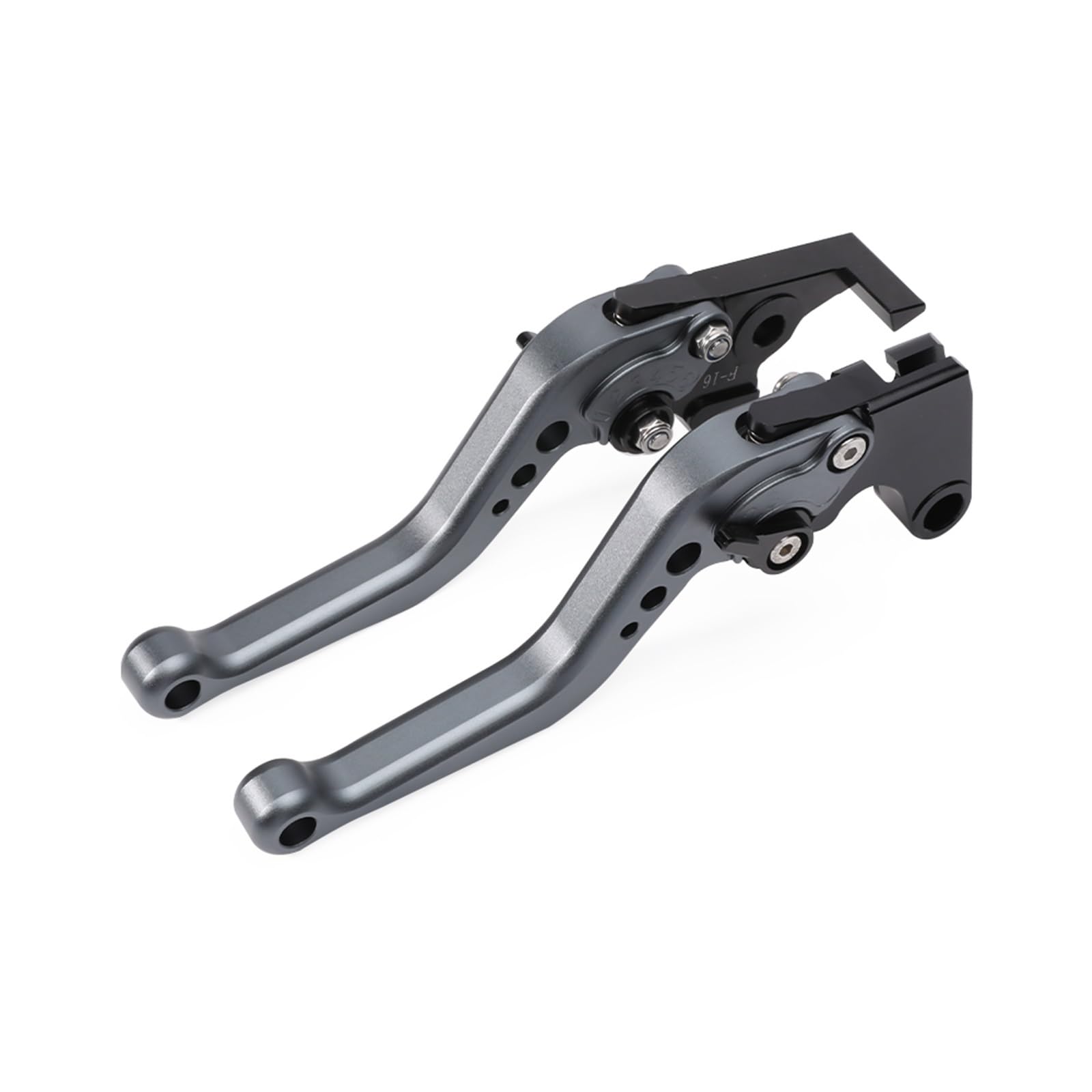 TINGYUS Motorbike Brake Lever for CB600F for CB900F for Hornet for CBR900RR Adjustable Short/Long Brake Clutch Levers(Short Titanium)