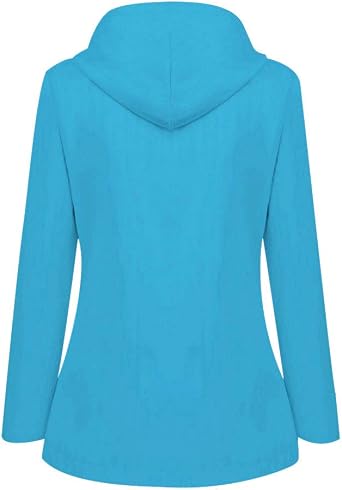 Lolvmvchi Winter Coats For Women 2023 Trendy Hooded Raincoat Windproof Warm Clothes For Women