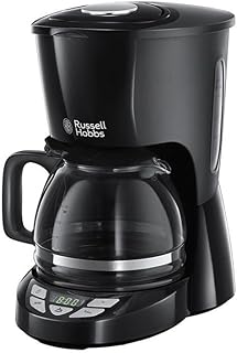 Russell Hobbs Filter coffee maker [Programmable, WhirlTech technology for optimal extraction & flavouring] Textures (10 cu…