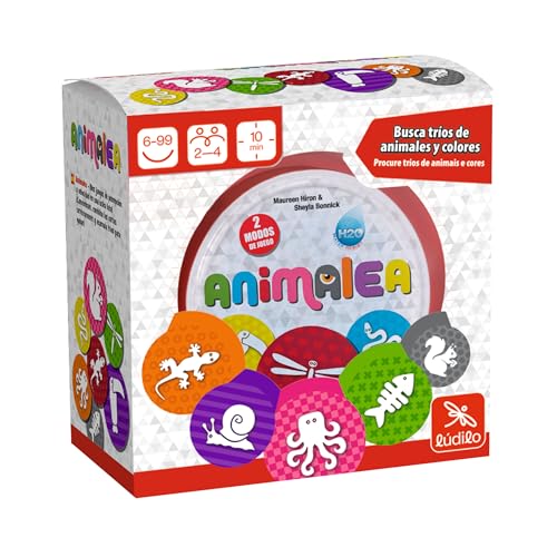 Ludilo - Animalea | Juegos de Mesa Niños 6 Años | Juego de Cartas | Juegos Educativos 6 Años |...