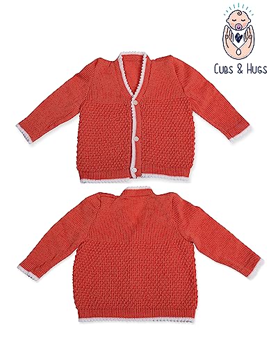 Image of CUBS & HUGS Baby Sweater Front Open Coat Months