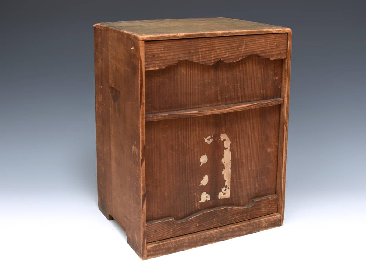 Amazon.co.jp: 時代桑煙草盆一双莨盆灰皿時代箱茶道具火入煙草入