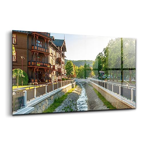 Peinture sur verre Beskids 120x60cm pour illuminer le design de votre salon