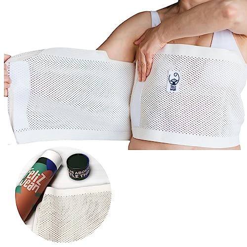 Image of Chest Binder for Breastfeeding Weaning - Stretchable Breathable Adjustable Breastfeeding Essentials for Stop Nursing, Breast Tape to Encourage Milk Reduction, Body Wrap
