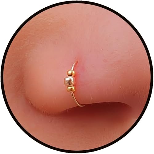 Miniatura 11 de Anillo de nariz de ópalo para piercing