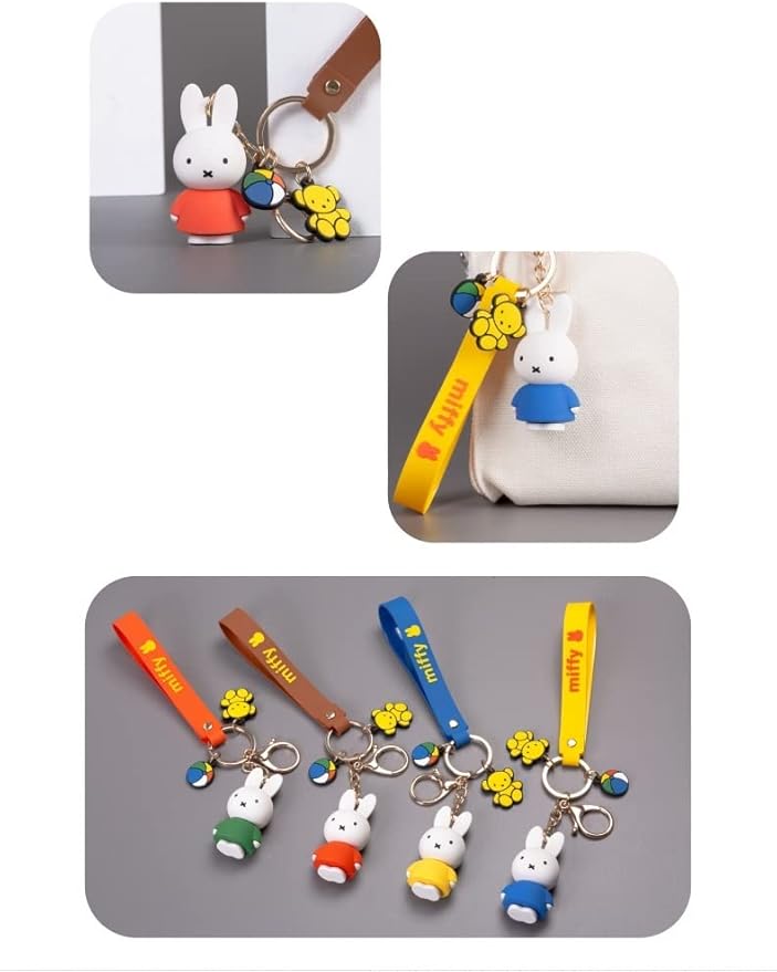 Amazon.co.jp: Keychain Key Clip, Miffy, Multi-functional