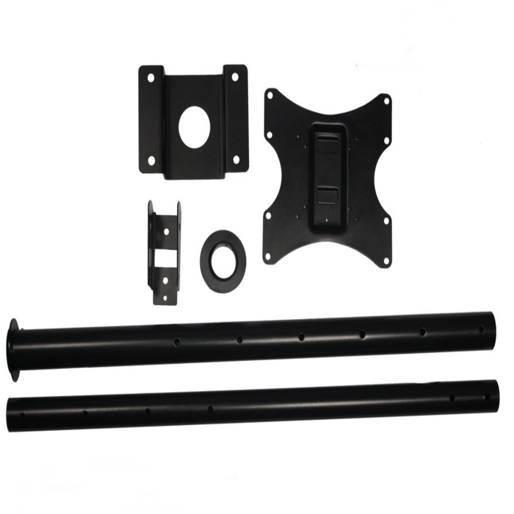 Maclean MC-580 Supporto Staffa Universale da Soffitto Nero per TV Plasma LED LCD da 23'' fino a 55'' VESA Compatibile Carico MAX 50kg