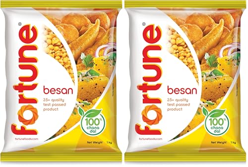 Image of Fortune Chana Besan, 1kg (Pack of 2)