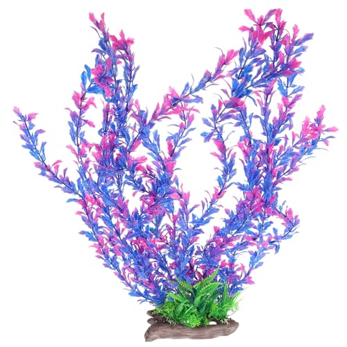 BESPORTBLE Plante Artificielle pour Aquarium Décoration Vivid Et Naturelle Accessoire De Paysage pour Réservoirs Aquatiques pour Aménager Votre Poissonnière