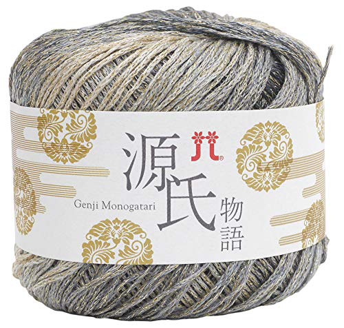 ハマナカ 源氏物語 毛糸 並太 Col.104 マルチ 系 25g 約92m 2457
