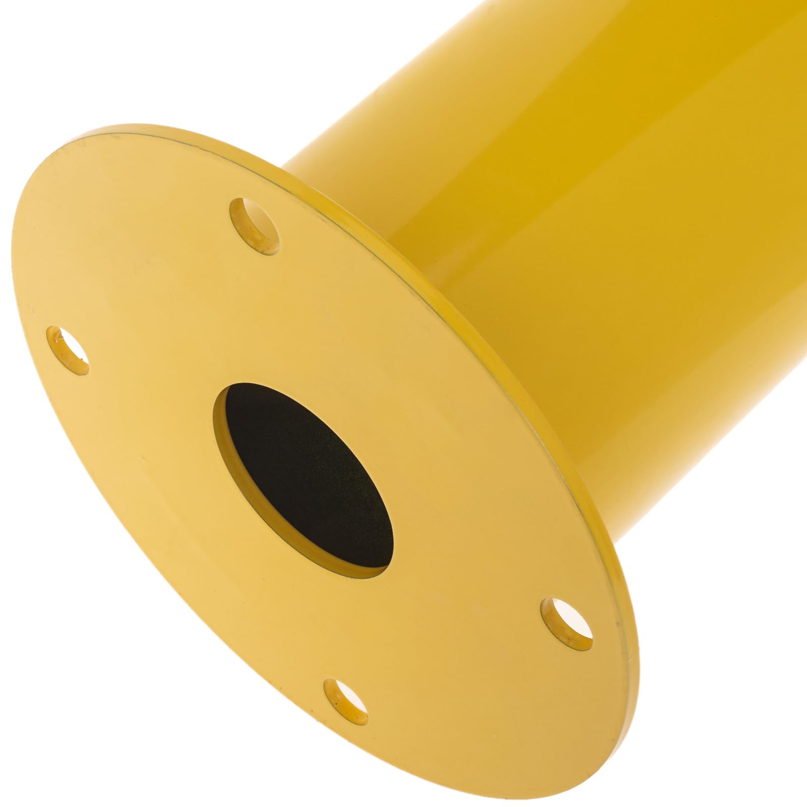PrimeMatik Pilona bolardo de Acero Amarilla 110 x 960mm