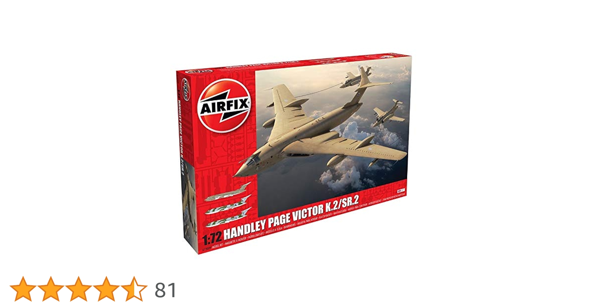エアフィックス 1/72 ハンドレページ ヴィクター 未開封　プラモデル Amazon | エアフィックス 1/72 イギリス空軍 ハンドレページ