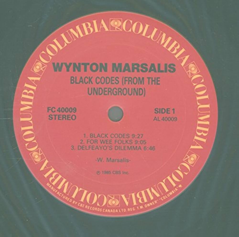 (CD)Black Codes／Wynton Marsalis Black Codes (From the Underground) – Wynton Marsalis