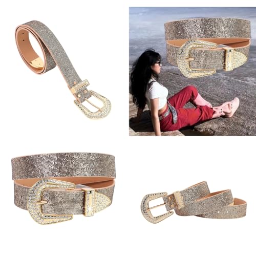 Luxurious Rhinestones Belt Adjustable Length Waist Belt Women's Waistband for Stylish Women At Social Gatherings2