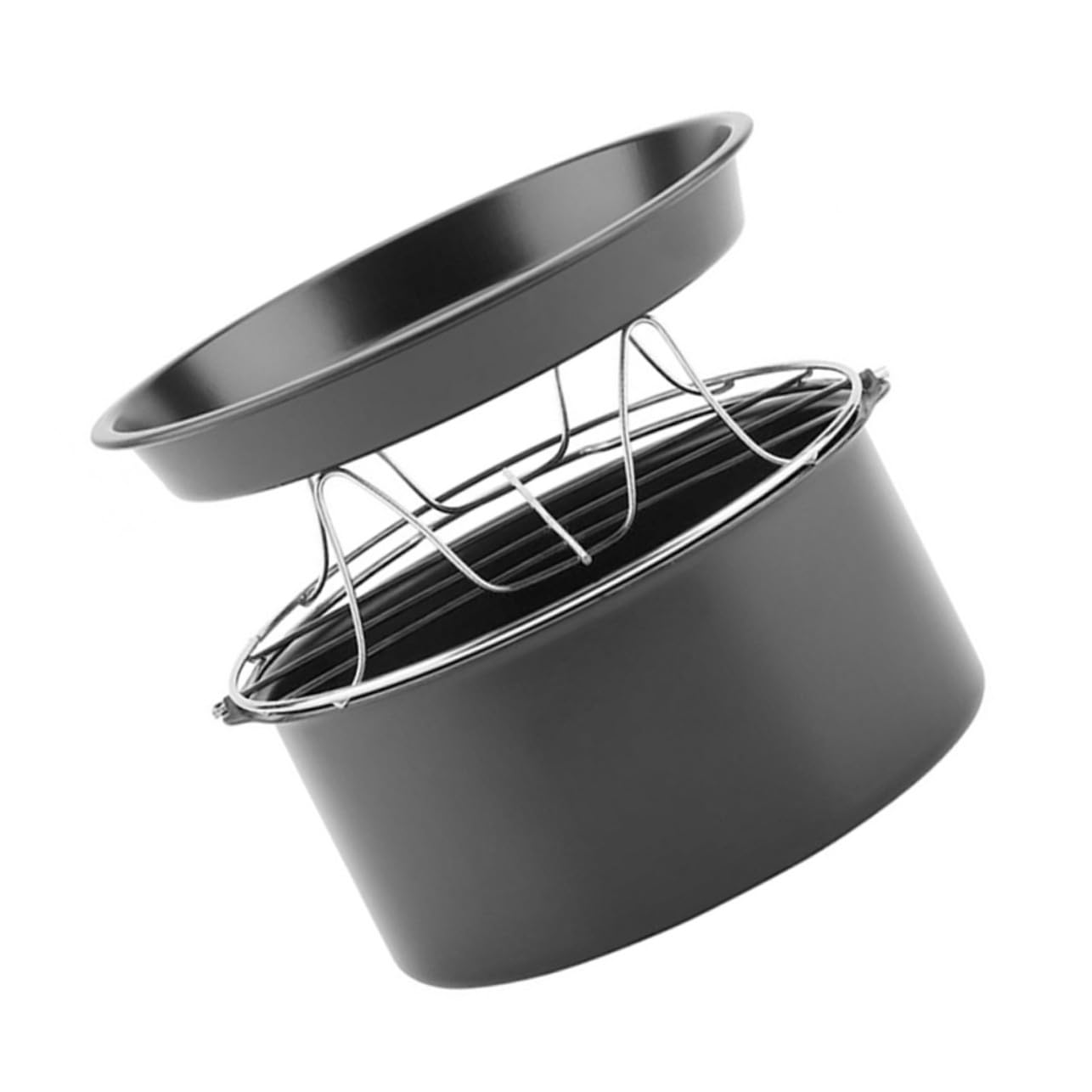 Toyvian Accessoire pour Friteuse à Air Chaud Ensemble Moule à Gâteau de Vapeur et Ustensiles de Pâtisserie