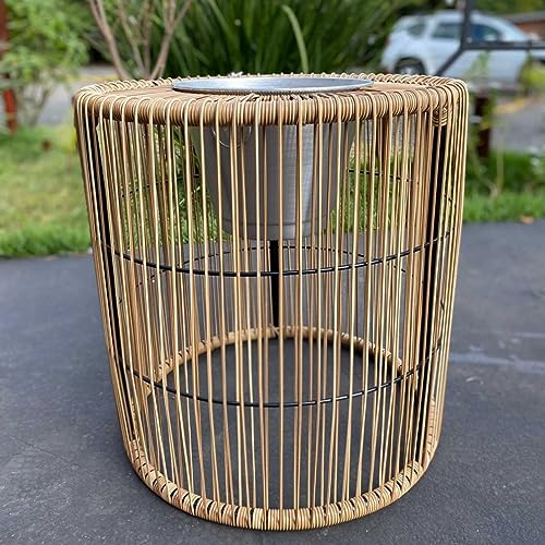 Mesinha de Canto p/Área Externa com Balde de Gelo (Palha)