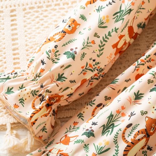 HNXDYY Little Girl Ruffle Dress Long Sleeve Party Princess Vintage Fall Winter Clothes4