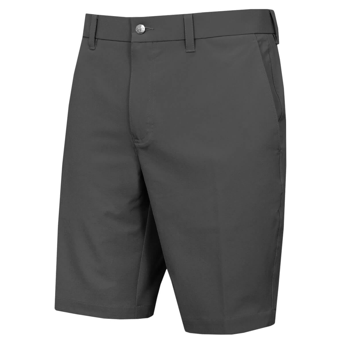Callaway Golf Mens Chev Tech II Shorts - Asphalt - 30" Waist