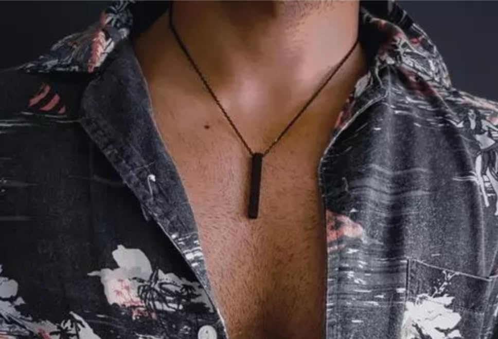 Mens Everyday::Love::Party::Wedding & Engagement Titanium Stainless Steel Ethnic F1779 Black Pendant-picture-54