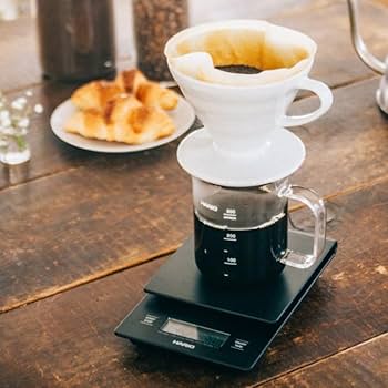 キッチン家電 HARIO EQJ-2000-B Amazon｜HARIO(ハリオ)コーヒースケール ジミー 計量範囲0~2000g