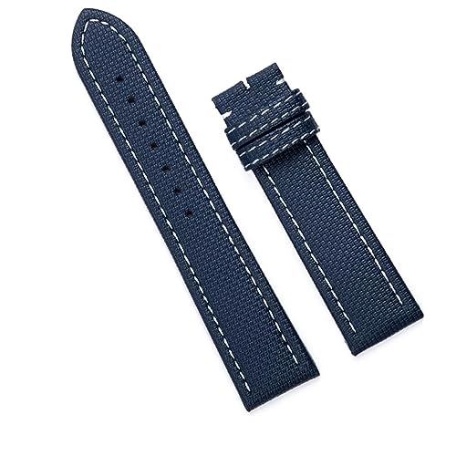 Bracelet de montre en cuir 22 mm confortable pour le quotidien