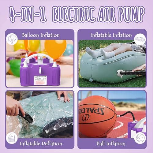 Wotalk 4-in-1 Electric Balloon Pump