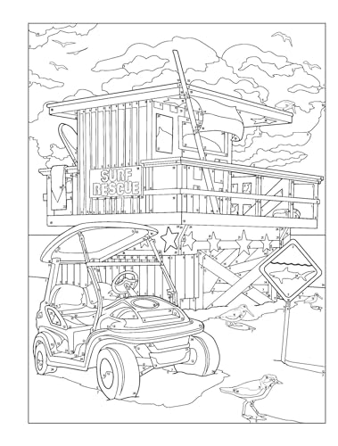 Creative Haven by the Sea Color by Number