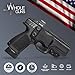 IWB Sweat Guard Holster - Inside The Waistband Holster - fits Springfield Echelon 4.0C (Black, Right)